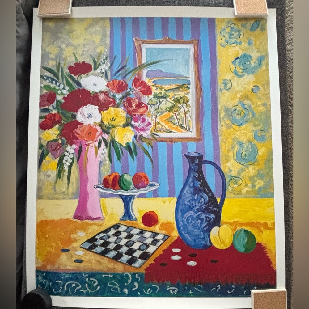 Le Vase Bleu de Madrid by Jean-Claude Picot